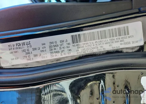 2018 Dodge Durango Citadel from USA, damaged, VIN 1C4RDJEG7JC404730